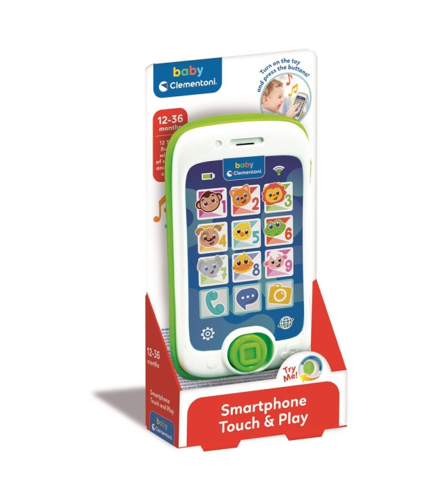 Clementoni Smartphone aanraken en spelen in de groep SPEELGOED, KINDER- & BABYPRODUCTEN / Babyspeelgoed / Activiteitenspeelgoed bij TP E-commerce Nordic AB (C82163)