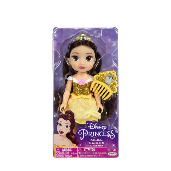 JAKKS Pacific Disney Princess 6 Inch Kleine pop met kam Belle in de groep SPEELGOED, KINDER- & BABYPRODUCTEN / Speelgoed / Docks & Accessoires bij TP E-commerce Nordic AB (C82166)