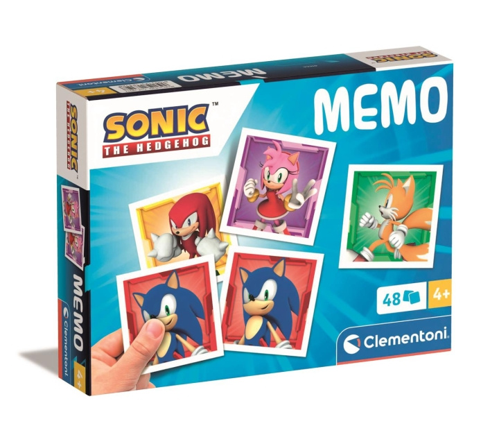 Clementoni Memo Sonic de egel in de groep SPEELGOED, KINDER- & BABYPRODUCTEN / Spelletje / Kinderspellen bij TP E-commerce Nordic AB (C82168)