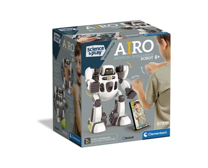 Clementoni AiRo Kunstmatige Intelligentie Robot in de groep SPEELGOED, KINDER- & BABYPRODUCTEN / Speelgoed / Elektronica en media bij TP E-commerce Nordic AB (C82177)