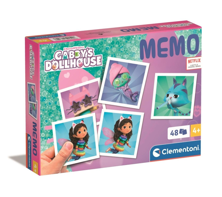 Clementoni Memo Gabby\'s poppenhuis in de groep SPEELGOED, KINDER- & BABYPRODUCTEN / Speelgoed / Bordspellen / Kinderspellen bij TP E-commerce Nordic AB (C82178)