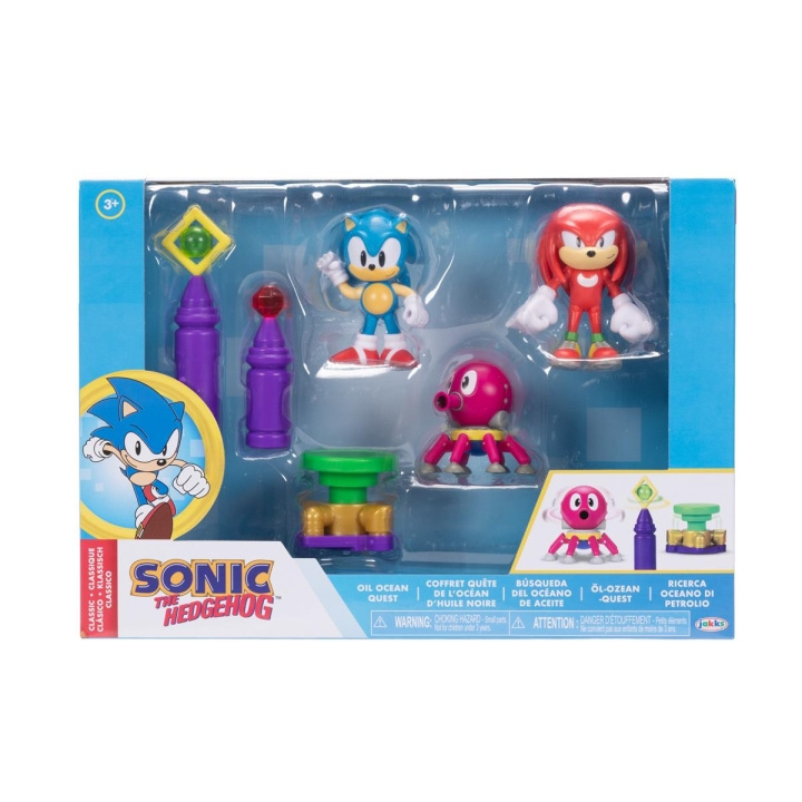 JAKKS Pacific Sonic the Hedgehog 2,5 Inch Diorama Set Olie Oceaan in de groep SPEELGOED, KINDER- & BABYPRODUCTEN / Speelgoed / Figuren & miniaturen bij TP E-commerce Nordic AB (C82187)