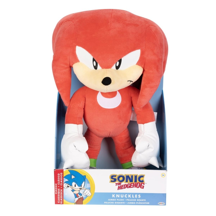 JAKKS Pacific Sonic de Egel Pluche 18 Inch Jumbo Knokkels in de groep SPEELGOED, KINDER- & BABYPRODUCTEN / Babyspeelgoed / Knuffels bij TP E-commerce Nordic AB (C82190)