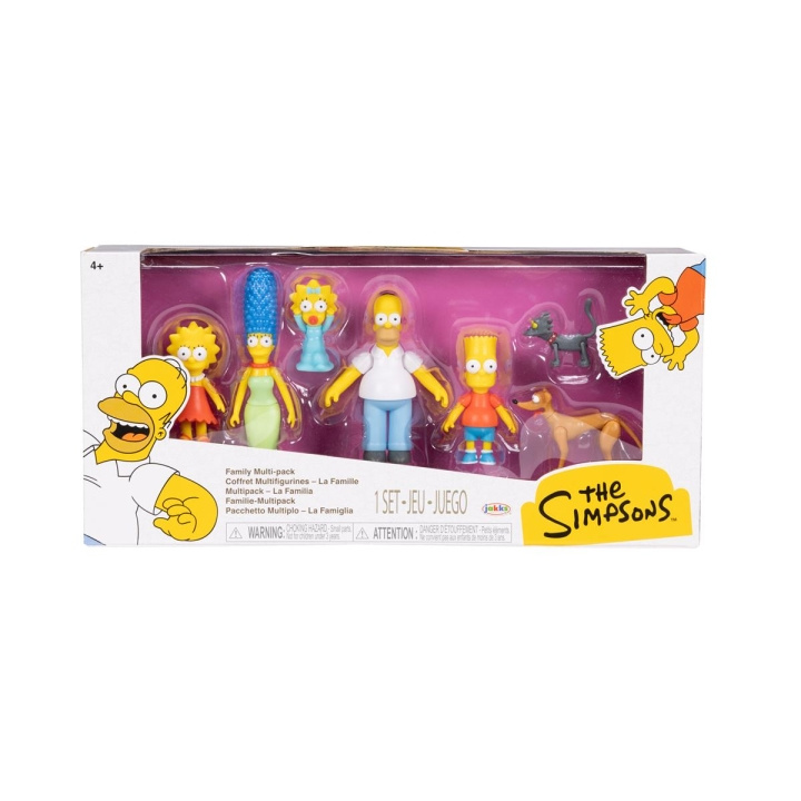 JAKKS Pacific De Simpsons 2,5 Inch Figuur Multipack in de groep SPEELGOED, KINDER- & BABYPRODUCTEN / Speelgoed / Figuren & miniaturen bij TP E-commerce Nordic AB (C82192)