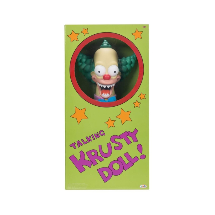 JAKKS Pacific De Simpsons Feature Pluche 16 Inch Goed/Evil Krusty in de groep SPEELGOED, KINDER- & BABYPRODUCTEN / Babyspeelgoed / Knuffels bij TP E-commerce Nordic AB (C82195)