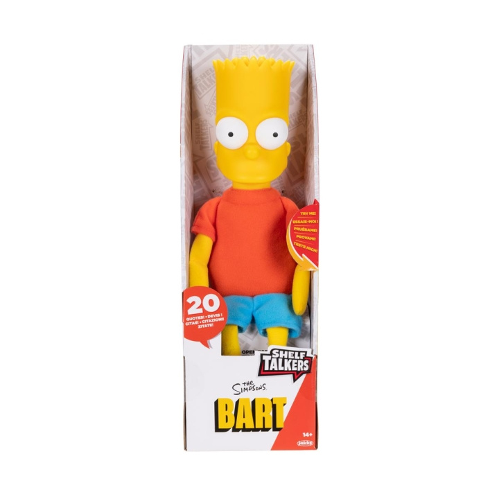 JAKKS Pacific Plank Talkers De Simpsons Bart in de groep SPORT, VRIJE TIJD & HOBBY / Leuke dingen / Leuke dingen bij TP E-commerce Nordic AB (C82201)