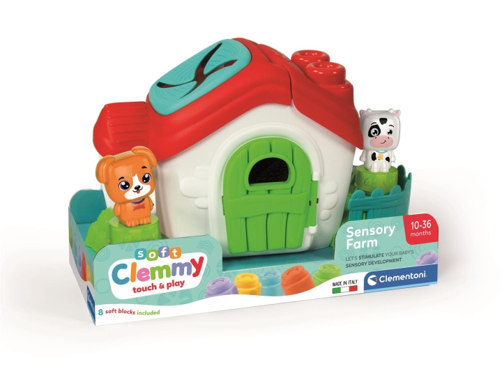 Clementoni Zachte Clemmy sensorische boerderij in de groep SPEELGOED, KINDER- & BABYPRODUCTEN / Babyspeelgoed / Activiteitenspeelgoed bij TP E-commerce Nordic AB (C82206)