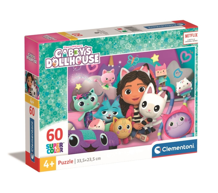 Clementoni 60 stuks kinderpuzzels Gabby\'s in de groep SPEELGOED, KINDER- & BABYPRODUCTEN / Speelgoed / Puzzels bij TP E-commerce Nordic AB (C82210)