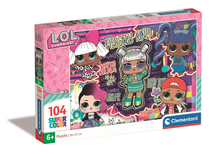 Clementoni 104 stuks Puzzels Kinderen LOL in de groep SPEELGOED, KINDER- & BABYPRODUCTEN / Speelgoed / Puzzels bij TP E-commerce Nordic AB (C82217)