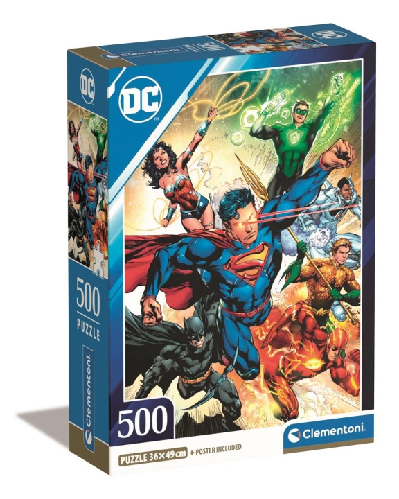 Clementoni 500 stuks CB High Quality Collection DC Comics in de groep SPEELGOED, KINDER- & BABYPRODUCTEN / Speelgoed / Kinderpuzzel bij TP E-commerce Nordic AB (C82218)