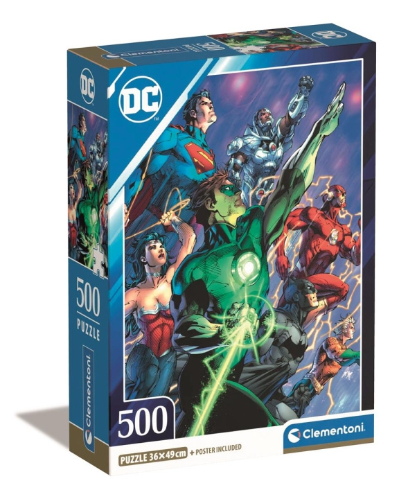 Clementoni 500 stuks CB High Quality Collection DC Comics (2) in de groep SPEELGOED, KINDER- & BABYPRODUCTEN / Speelgoed / Puzzels bij TP E-commerce Nordic AB (C82219)