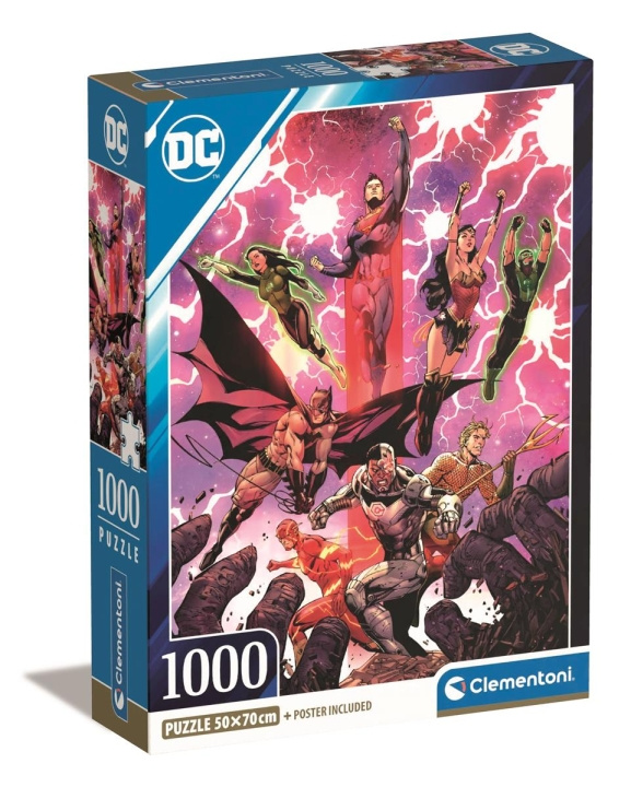 Clementoni 1000 stuks CB High Quality Collection DC Comics (2) in de groep SPEELGOED, KINDER- & BABYPRODUCTEN / Speelgoed / Puzzels bij TP E-commerce Nordic AB (C82221)