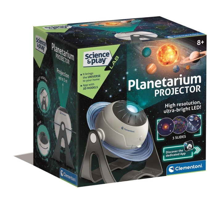 Clementoni Planetarium Projector in de groep SPEELGOED, KINDER- & BABYPRODUCTEN / Kinderkamer / Babylampen / Tafellampen bij TP E-commerce Nordic AB (C82223)