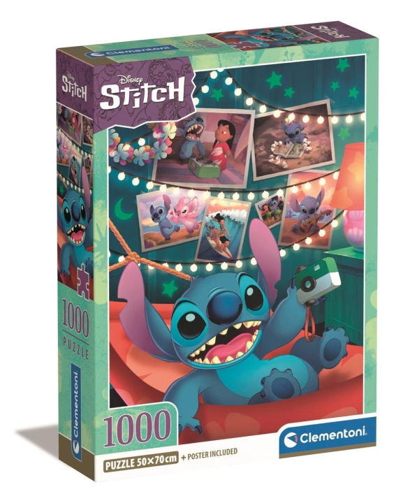 Clementoni 1000 stuks CB High Quality Collection Disney Stitch in de groep SPORT, VRIJE TIJD & HOBBY / Hobby / Puzzel bij TP E-commerce Nordic AB (C82233)