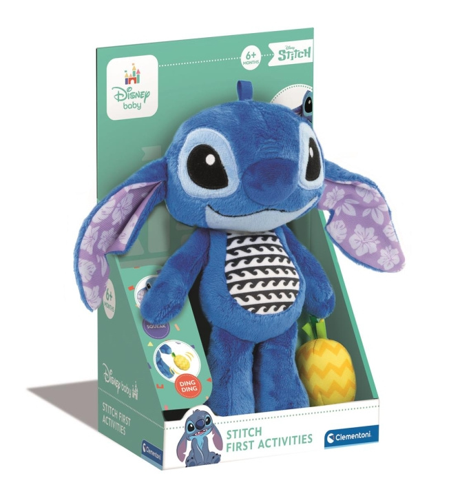 Clementoni Disney Baby Stitch Activiteiten Pluche in de groep SPEELGOED, KINDER- & BABYPRODUCTEN / Babyspeelgoed / Activiteitenspeelgoed bij TP E-commerce Nordic AB (C82236)