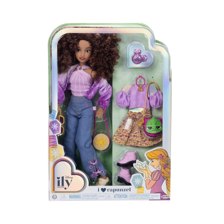 JAKKS Pacific Disney 4EVER Fashion pop met extra mode geïnspireerd op Rapunzel in de groep SPEELGOED, KINDER- & BABYPRODUCTEN / Speelgoed / Docks & Accessoires bij TP E-commerce Nordic AB (C82238)