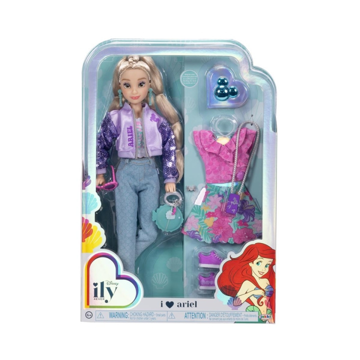 JAKKS Pacific Disney 4EVER Fashion pop met extra mode geïnspireerd door Ariel in de groep SPEELGOED, KINDER- & BABYPRODUCTEN / Speelgoed / Docks & Accessoires bij TP E-commerce Nordic AB (C82240)