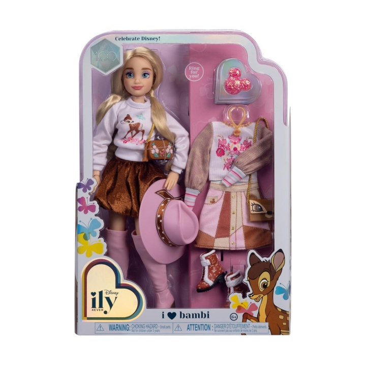 JAKKS Pacific Disney 4EVER Fashion pop met extra mode geïnspireerd door Bambi in de groep SPEELGOED, KINDER- & BABYPRODUCTEN / Speelgoed / Docks & Accessoires bij TP E-commerce Nordic AB (C82241)