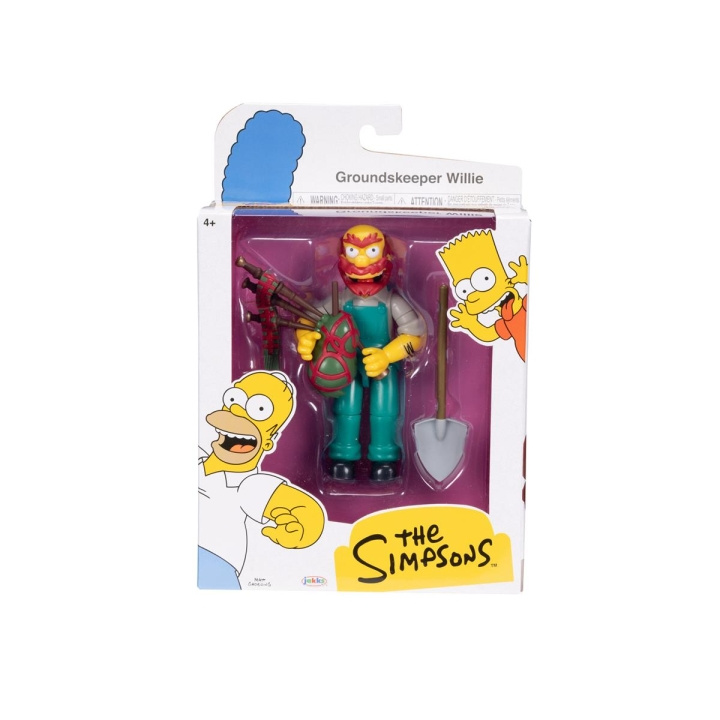 JAKKS Pacific De Simpsons 5 Inch Figuur Terreinwachter Willie in de groep SPEELGOED, KINDER- & BABYPRODUCTEN / Speelgoed / Figuren, Miniaturen & accessoires bij TP E-commerce Nordic AB (C82245)