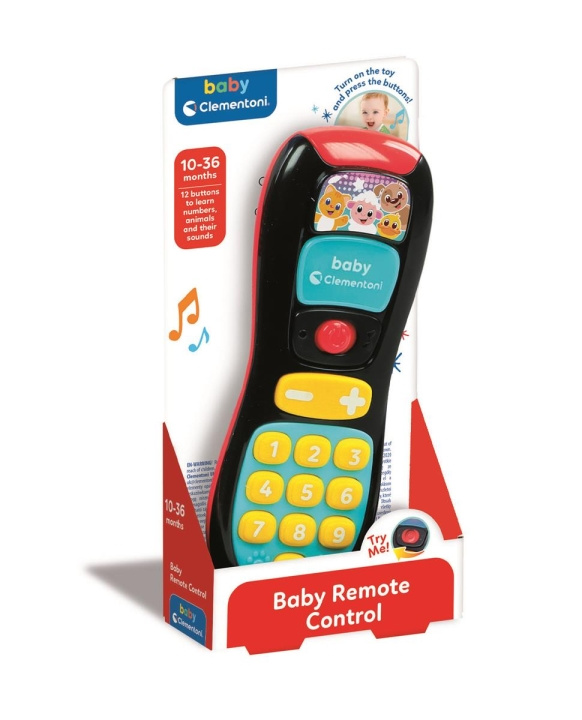 Clementoni Afstandsbediening in de groep SPEELGOED, KINDER- & BABYPRODUCTEN / Babyspeelgoed / Activiteitenspeelgoed bij TP E-commerce Nordic AB (C82295)