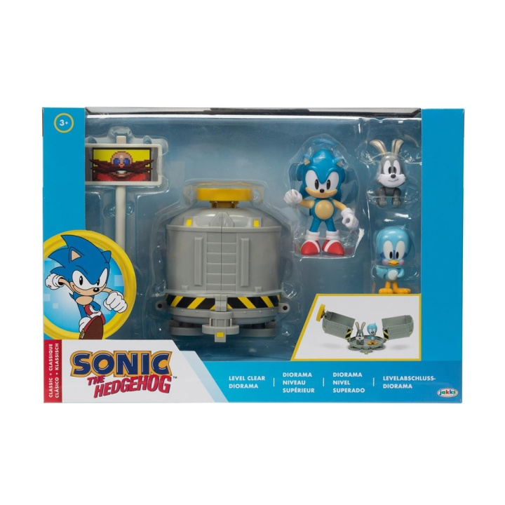 JAKKS Pacific Sonic the Hedgehog 2,5 Inch Diorama Set Level Clear in de groep SPEELGOED, KINDER- & BABYPRODUCTEN / Speelgoed / Figuren, Miniaturen & accessoires bij TP E-commerce Nordic AB (C82298)