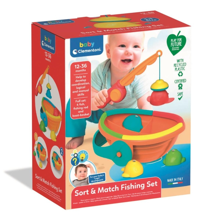 Clementoni Sorteer en match visset in de groep SPEELGOED, KINDER- & BABYPRODUCTEN / Babyspeelgoed / Activiteitenspeelgoed bij TP E-commerce Nordic AB (C82299)