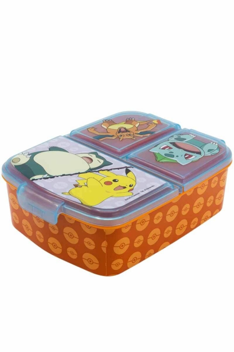 Pokémon Pokémon Stor - Sandwichdoos met meerdere compartimenten - (088808735-08020) in de groep SPEELGOED, KINDER- & BABYPRODUCTEN / Eten & Drinken / Kinderservies bij TP E-commerce Nordic AB (C82393)