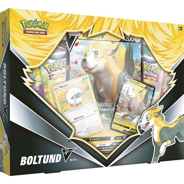 Pokémon Pokemon - Box V - Boltund V (POK85118) in de groep SPEELGOED, KINDER- & BABYPRODUCTEN / Speelgoed / Speelgoed bij TP E-commerce Nordic AB (C82408)