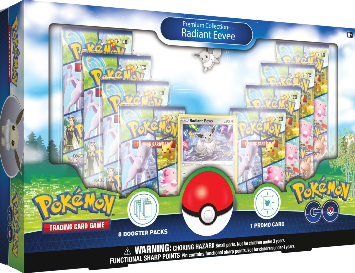 Pokémon GO Premium Collectie Stralende Eevee (POK85052) in de groep SPEELGOED, KINDER- & BABYPRODUCTEN / Speelgoed / Speelgoed bij TP E-commerce Nordic AB (C82424)