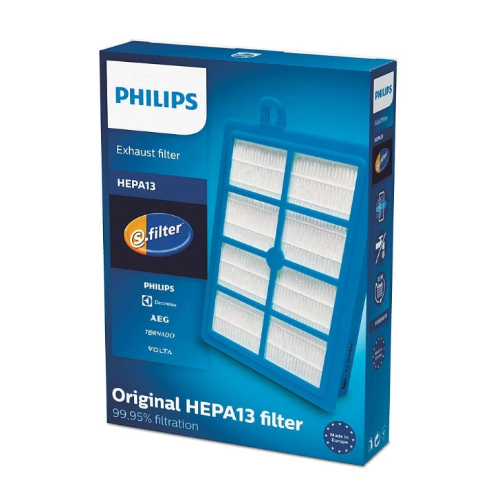 Philips HEPA 13 uitlaatfilter -FC8038/01 in de groep HUISHOUDEN & TUIN / Schoonmaakproducten / Stofzuigers & Accessoires / Accessoires / Filters bij TP E-commerce Nordic AB (C82435)