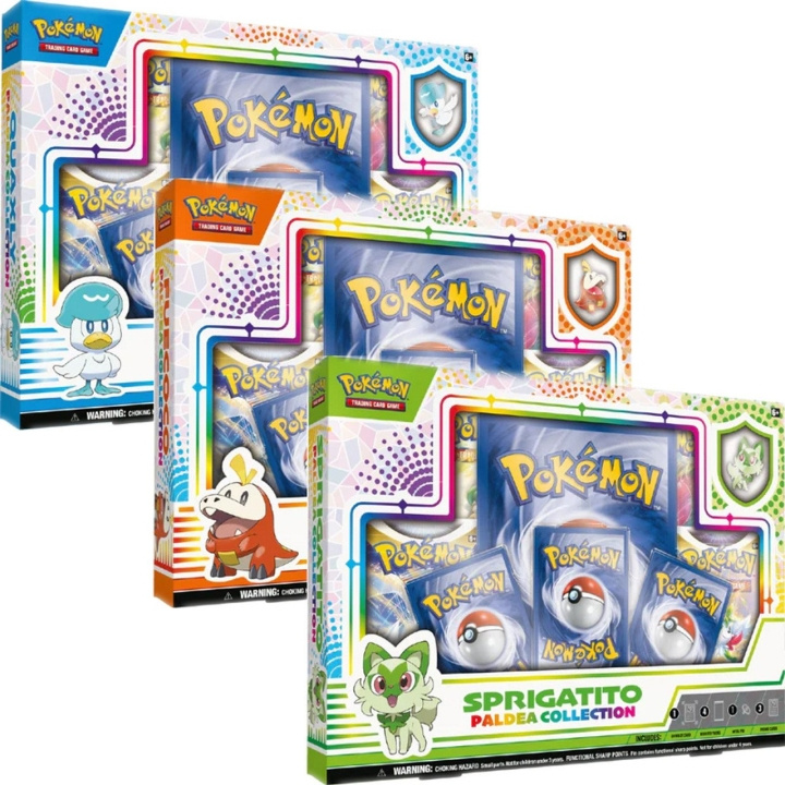 Pokémon Poke Box Preview Paldea Coll assorti (POK85211) in de groep SPEELGOED, KINDER- & BABYPRODUCTEN / Speelgoed / Speelgoed bij TP E-commerce Nordic AB (C82445)