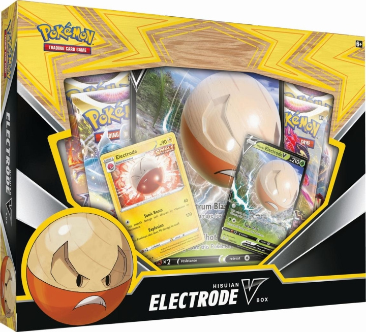 Pokémon Poke Box V Hisuian Electrode (POK85121) in de groep SPEELGOED, KINDER- & BABYPRODUCTEN / Speelgoed / Speelgoed bij TP E-commerce Nordic AB (C82446)