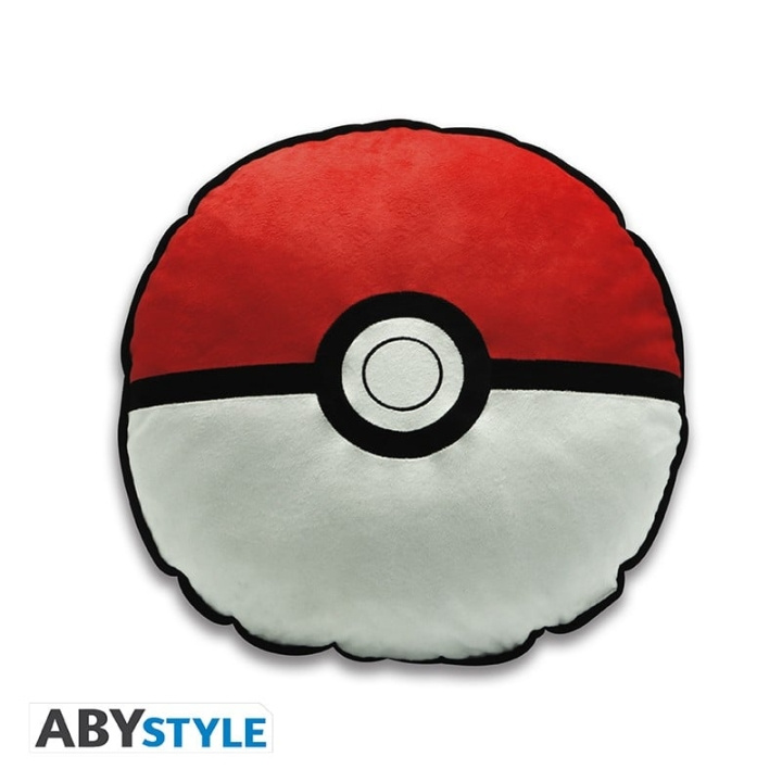 Abysse POKEMON - Kussen - PokeBall in de groep SPORT, VRIJE TIJD & HOBBY / Leuke dingen / Leuke dingen bij TP E-commerce Nordic AB (C82491)