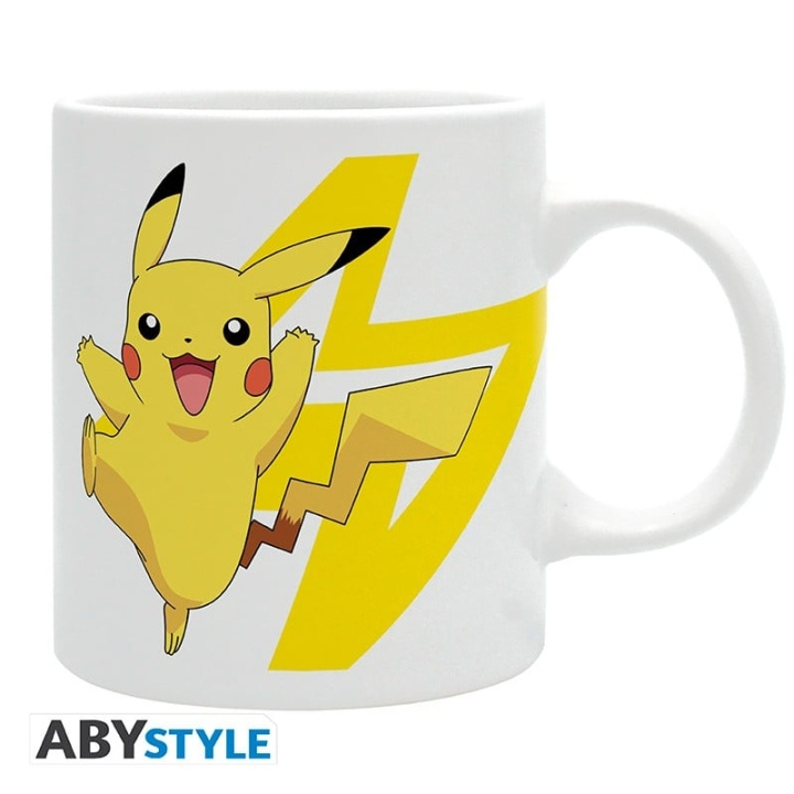 Abysse POKEMON - Mok - 320 ml - Logo & Pikachu in de groep SPORT, VRIJE TIJD & HOBBY / Leuke dingen / Bekers bij TP E-commerce Nordic AB (C82492)