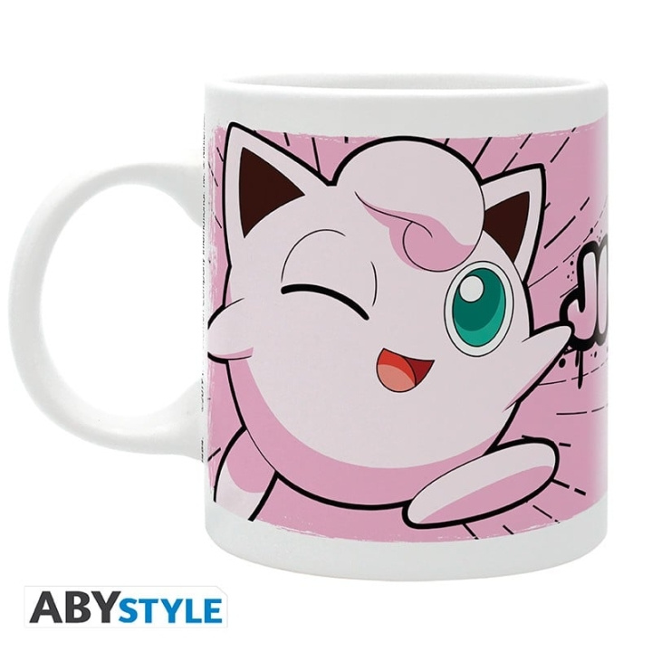 Abysse POKEMON - Mok - 320 ml - Jigglypuff Comic in de groep SPORT, VRIJE TIJD & HOBBY / Leuke dingen / Bekers bij TP E-commerce Nordic AB (C82500)