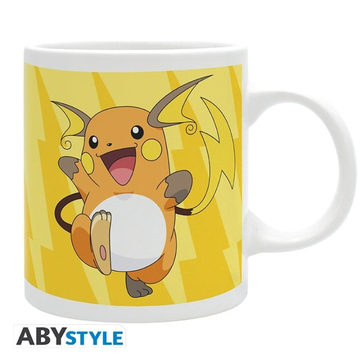 Abysse POKEMON - Mok - 320 ml - Pikachu Evolve in de groep SPORT, VRIJE TIJD & HOBBY / Leuke dingen / Bekers bij TP E-commerce Nordic AB (C82503)