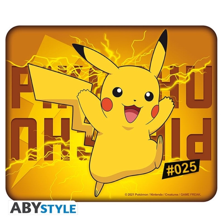 Abysse POKEMON - Flexibele muismat - Pikachu in de groep COMPUTERS & RANDAPPARATUUR / GAMING / Muismat bij TP E-commerce Nordic AB (C82528)