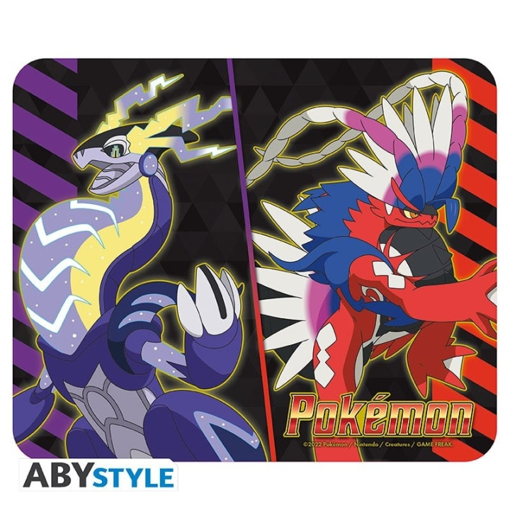 Abysse POKEMON - Flexibele muismat - Scarlet & Violet Legendaries in de groep COMPUTERS & RANDAPPARATUUR / GAMING / Muismat bij TP E-commerce Nordic AB (C82530)