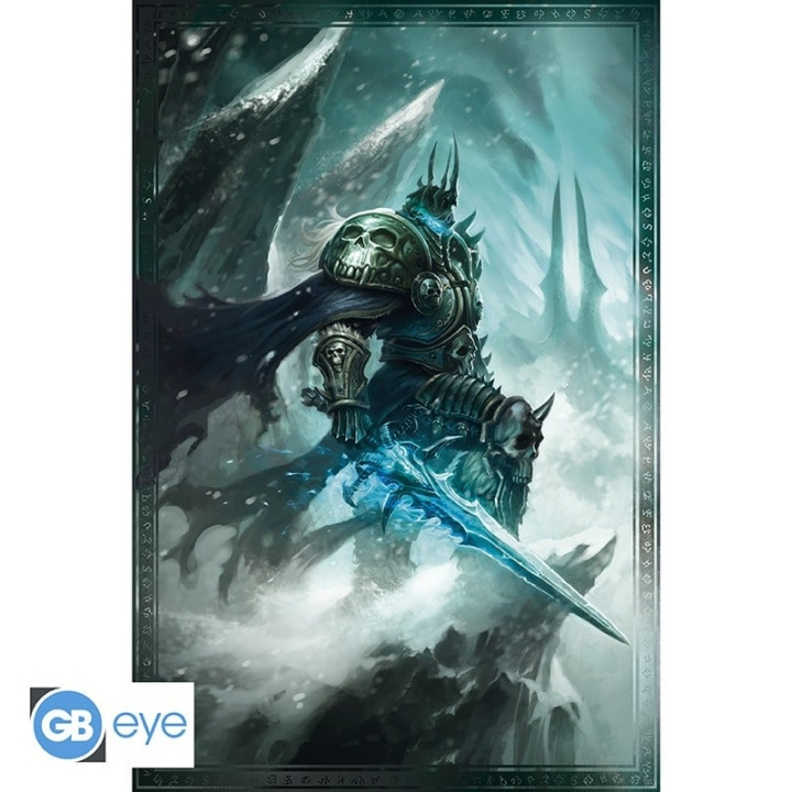 Abysse WORLD OF WARCRAFT - Poster Maxi 91.5x61 - De Lich King in de groep SPORT, VRIJE TIJD & HOBBY / Leuke dingen / Leuke dingen bij TP E-commerce Nordic AB (C82538)