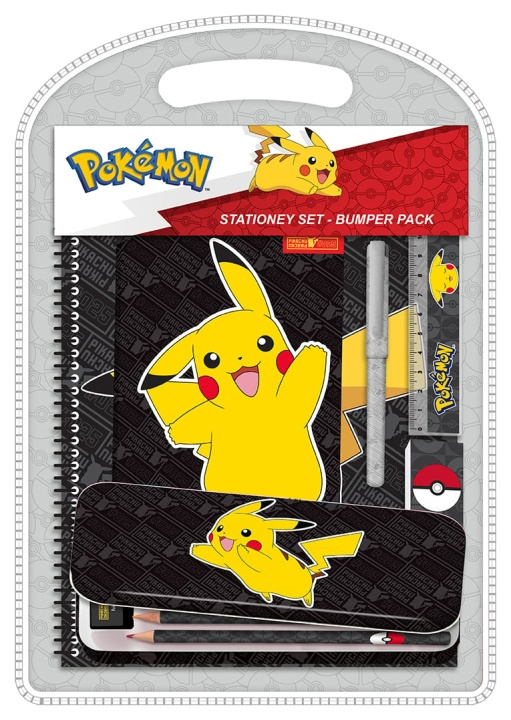 Pokémon Kids Licensing - Schrijfset W. Metalen Doos - Pokémon (061506884) in de groep SPEELGOED, KINDER- & BABYPRODUCTEN / Speelgoed / Ambachten bij TP E-commerce Nordic AB (C82547)