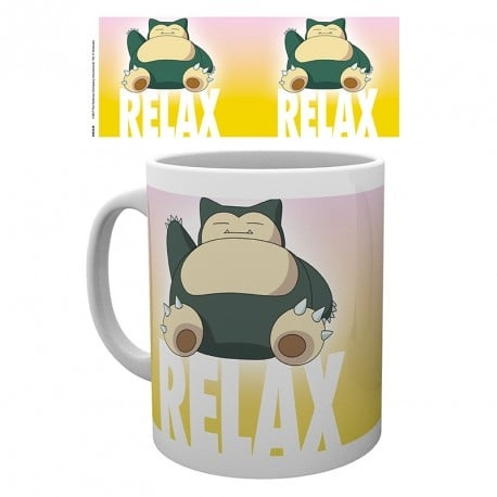 Abysse POKEMON - Mok - 320 ml - Snorlax in de groep SPORT, VRIJE TIJD & HOBBY / Leuke dingen / Bekers bij TP E-commerce Nordic AB (C82551)