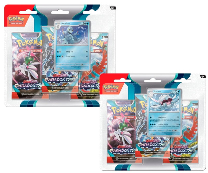 Pokémon Pokemon - SV4 Blisterverpakking 3P (POK85403) in de groep SPEELGOED, KINDER- & BABYPRODUCTEN / Speelgoed / Speelgoed bij TP E-commerce Nordic AB (C82559)