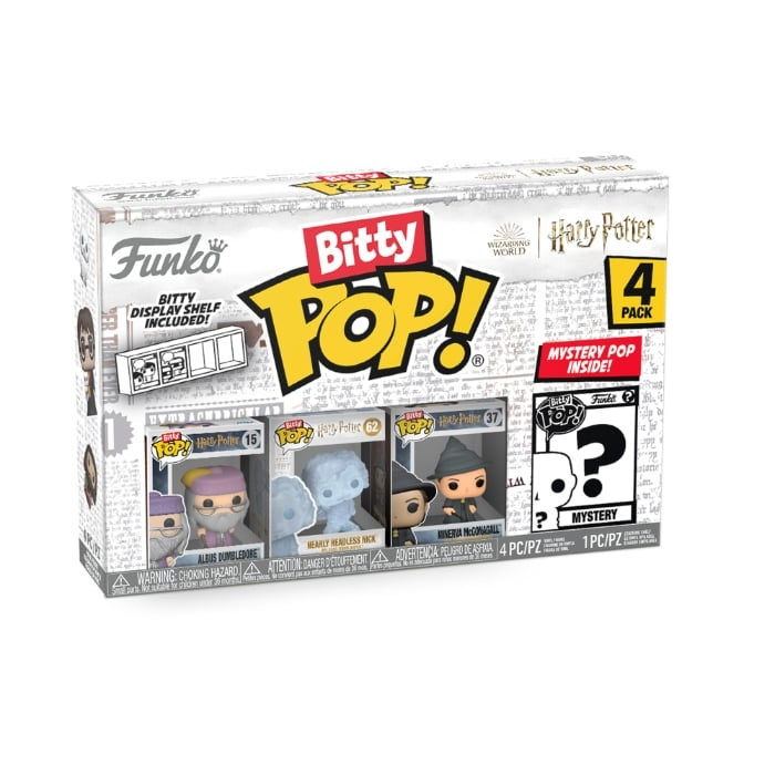 Funko Pop! - Bitty POP 4PK Harry Potter - Serie 3 (71317) in de groep SPEELGOED, KINDER- & BABYPRODUCTEN / Speelgoed / Figuren & miniaturen bij TP E-commerce Nordic AB (C82561)