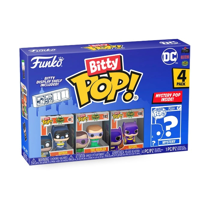 Funko Pop! - Bitty POP 4PK DC - Serie 4 (71314) in de groep SPEELGOED, KINDER- & BABYPRODUCTEN / Speelgoed / Figuren & miniaturen bij TP E-commerce Nordic AB (C82562)