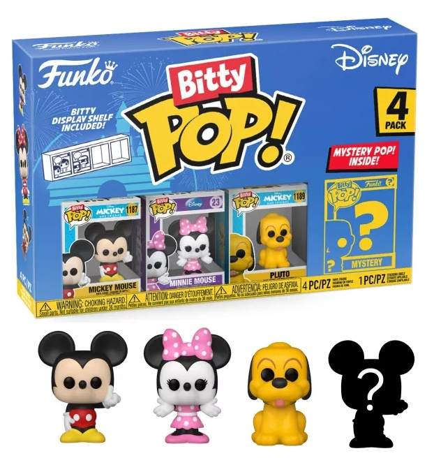 Funko Pop! - Bitty POP 4PK Disney Mickey (71319) in de groep SPEELGOED, KINDER- & BABYPRODUCTEN / Speelgoed / Figuren & miniaturen bij TP E-commerce Nordic AB (C82564)