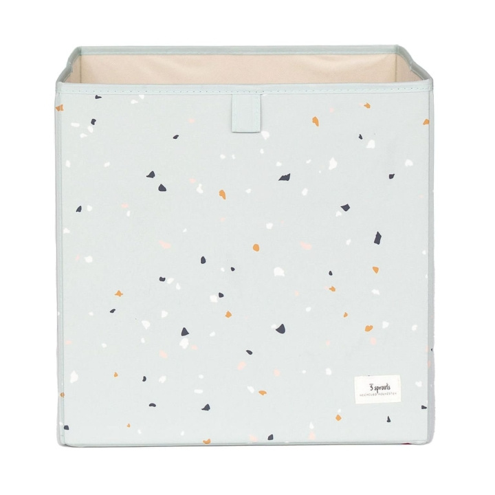 3 Sprouts Opbergdoos Terrazzo/Groen in de groep SPEELGOED, KINDER- & BABYPRODUCTEN / Kinderkamer / Opslag bij TP E-commerce Nordic AB (C82591)