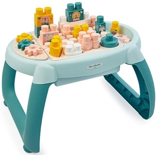 Abrick Tafel met blokken (I-7917) in de groep SPEELGOED, KINDER- & BABYPRODUCTEN / Babyspeelgoed / Activiteitenspeelgoed bij TP E-commerce Nordic AB (C82603)