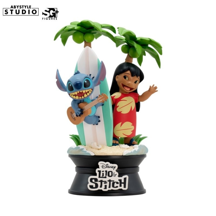 Abysse DISNEY - Beeldje - Lilo & Stitch Surfplank in de groep SPEELGOED, KINDER- & BABYPRODUCTEN / Speelgoed / Figuren & miniaturen bij TP E-commerce Nordic AB (C82611)