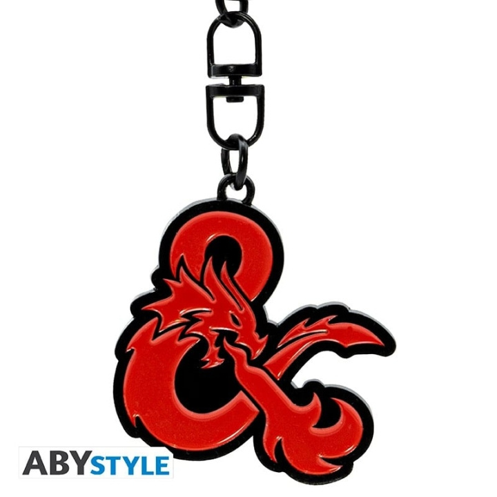 Abysse DUNGEONS & DRAGONS - Sleutelhanger - Ampersand Logo in de groep SPORT, VRIJE TIJD & HOBBY / Leuke dingen / Leuke dingen bij TP E-commerce Nordic AB (C82612)