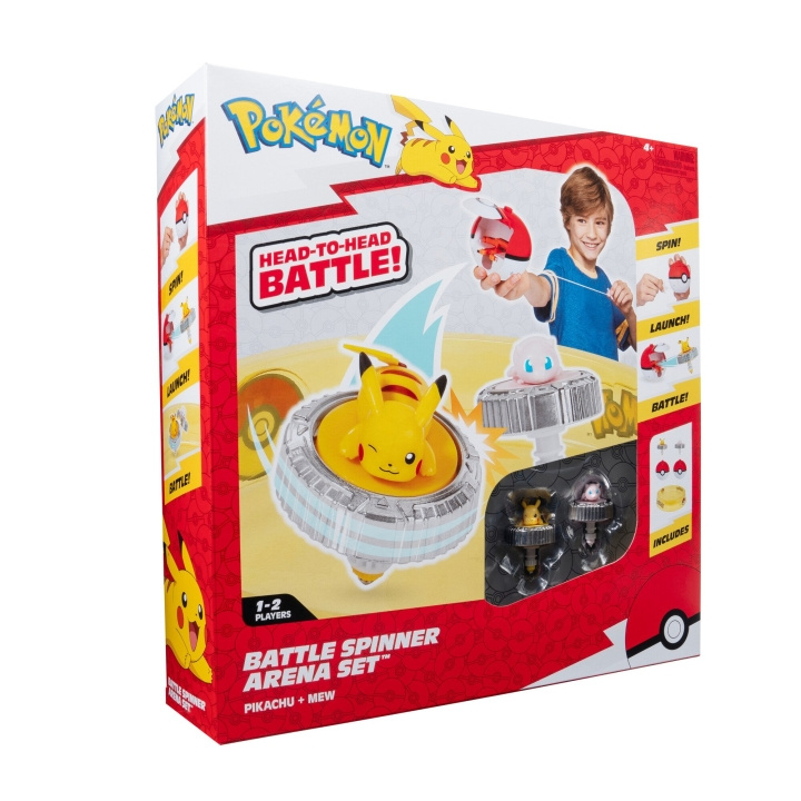 Pokémon Pokemon - Battle Spinner 2pk (PKW4403) in de groep SPEELGOED, KINDER- & BABYPRODUCTEN / Speelgoed / Speelgoed bij TP E-commerce Nordic AB (C82662)